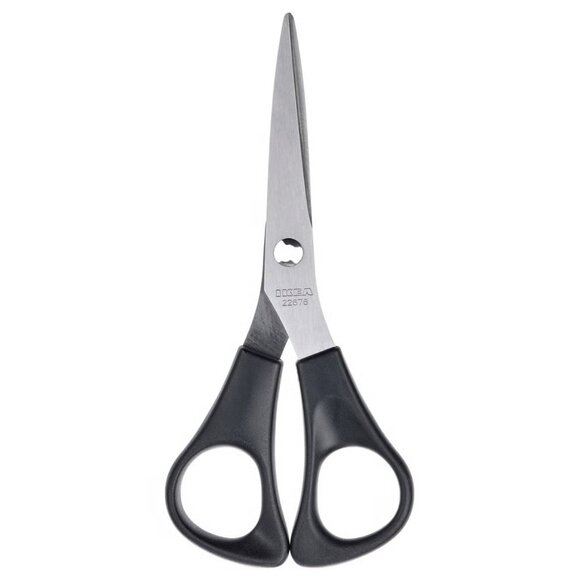 IKEA MANOGA Scissors, stainless steel, black - Picture 1 of 12